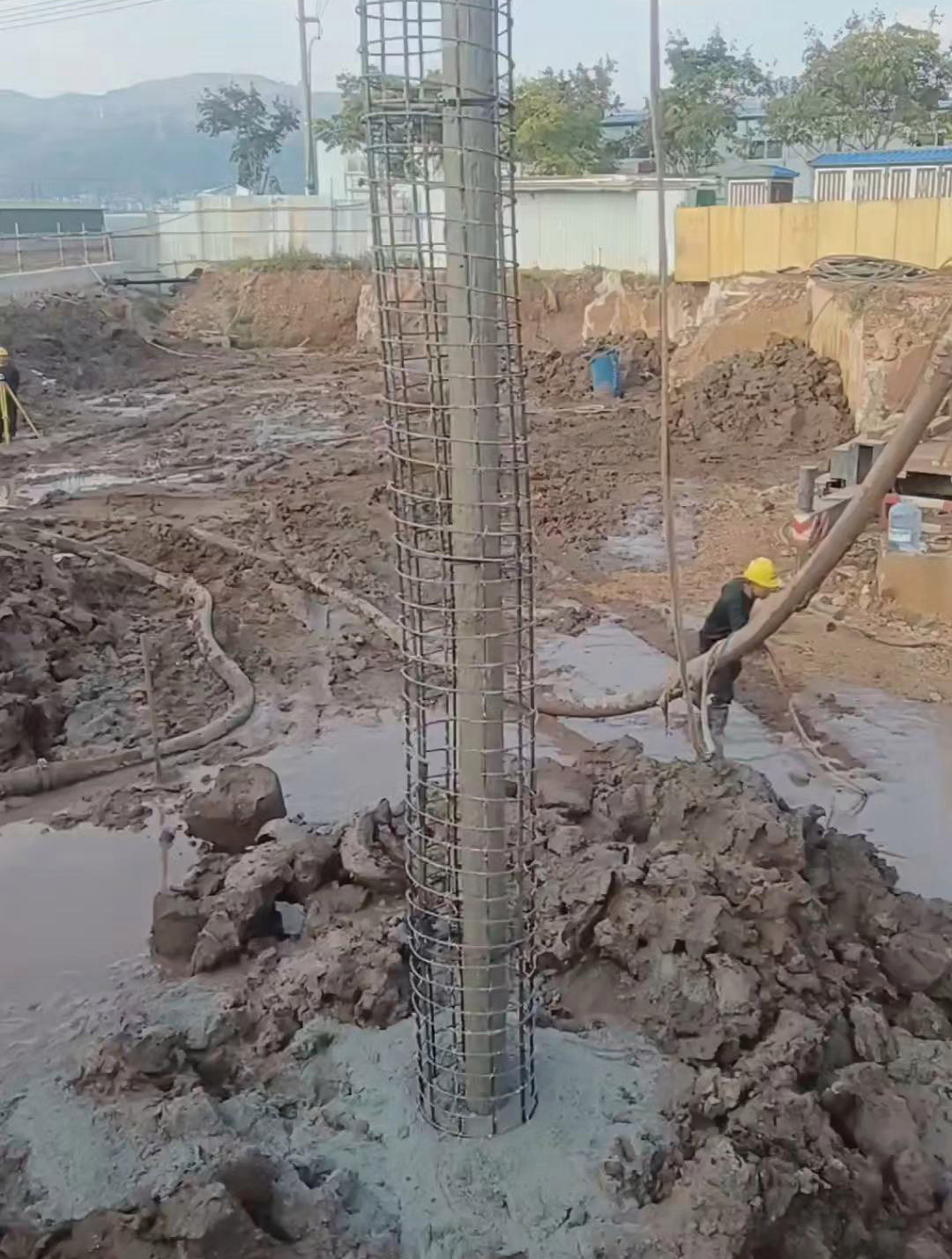 阜阳界首长螺旋钻孔压灌桩
